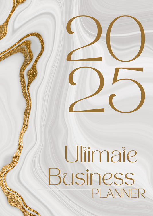 2025 Ultimate Business Planner Gold